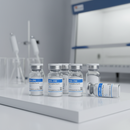 ARA-290 regenerative peptide vials for research