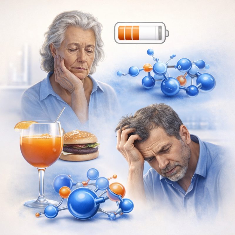 What Causes Low NAD Levels? Understanding the Factors That Influence Cellular Energy