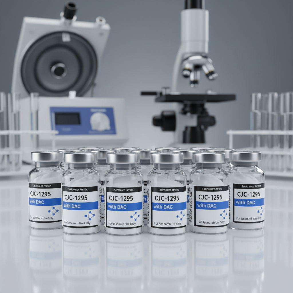CJC-1295 with DAC endocrine peptide vials for research