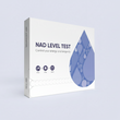NAD Level Test packaging on a light gray background