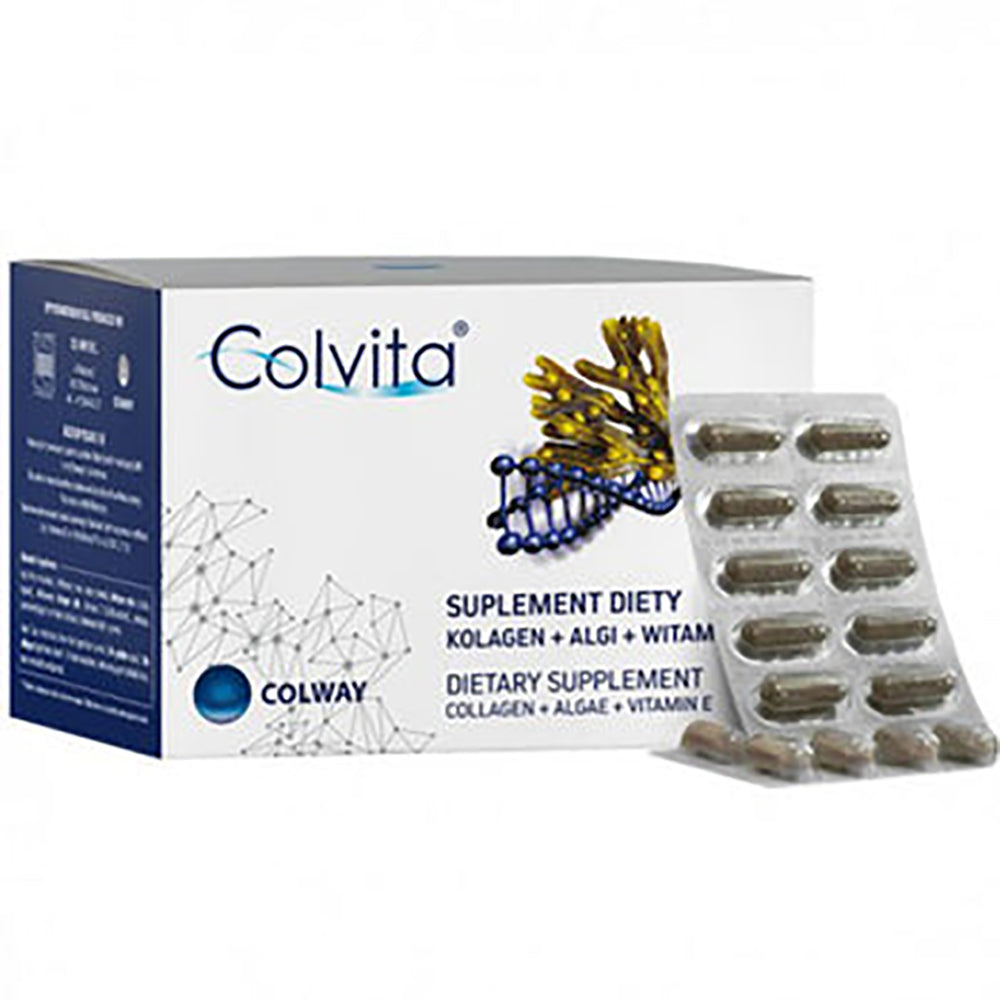 Colvita: Lyophilized Collagen Capsules + Algae with Magnesium + Vitamin E