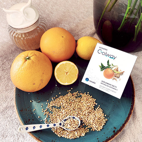 Natural Vitamin C Pills |  Collagen Production | Boosting Immunity - Mediluxe